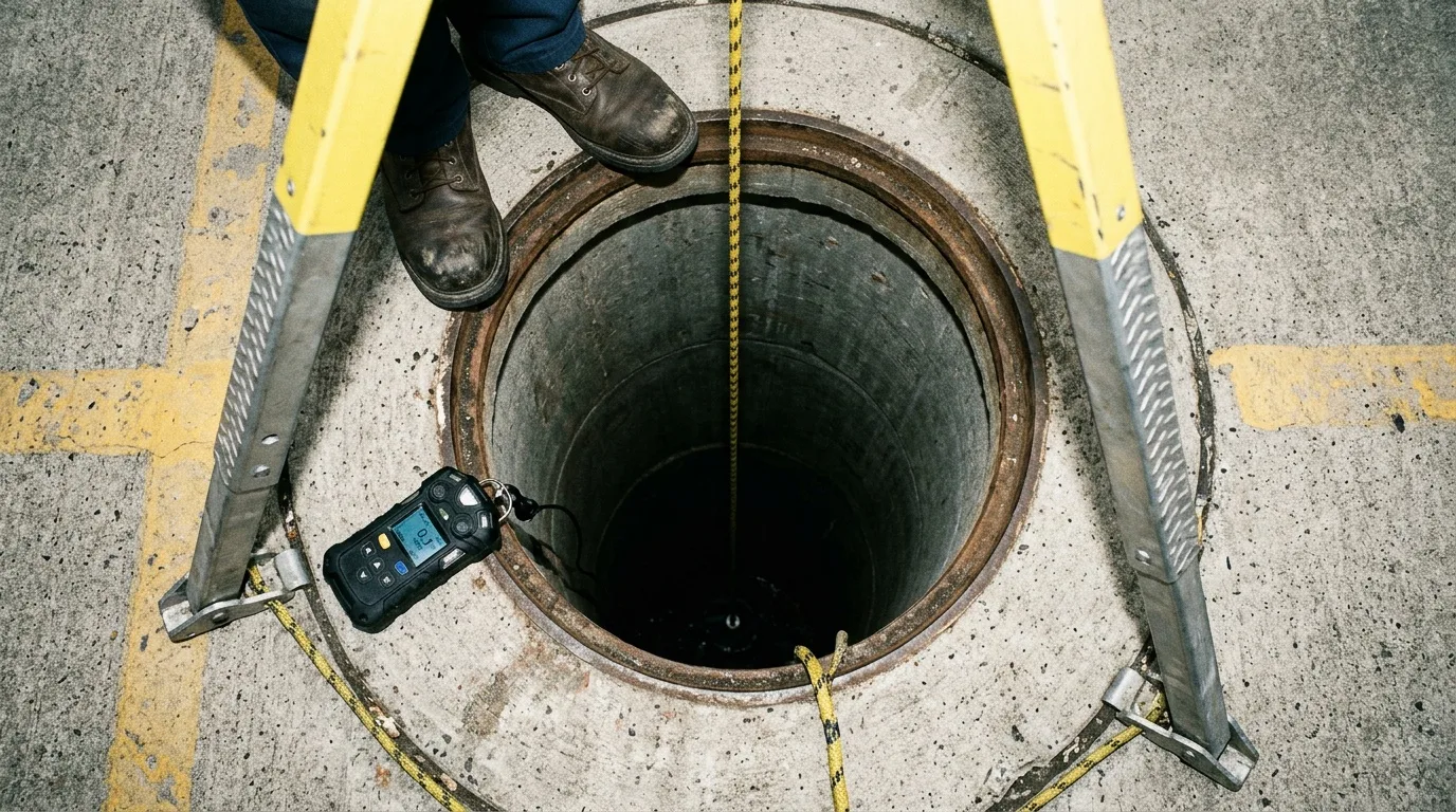 Confined Spaces Awareness training in progress