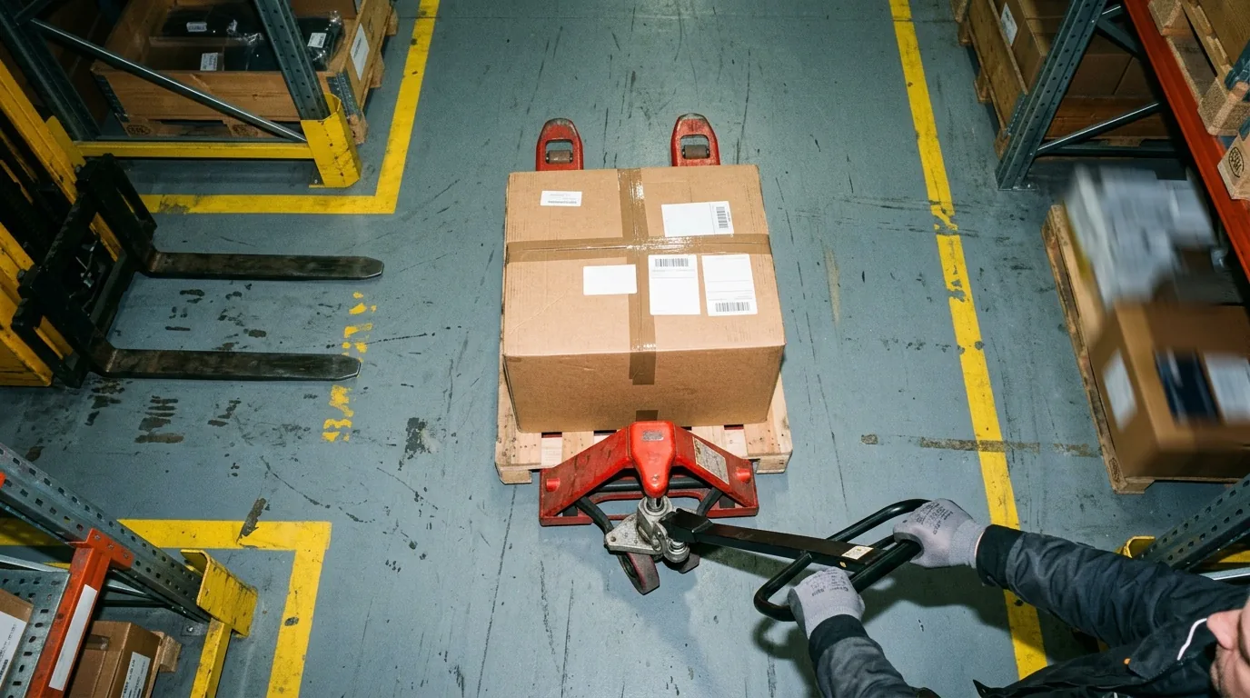 Manual Handling — Aviation training in progress