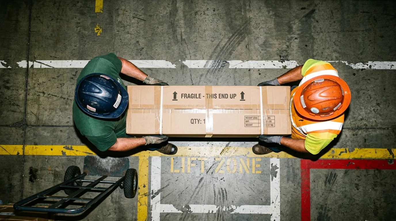 Manual Handling training in progress