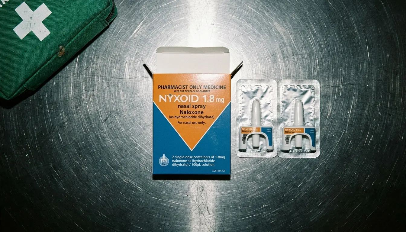 Intranasal Naloxone Awareness training in progress